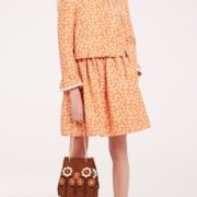 orla kiely orange dress