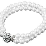 double pearl bracelet